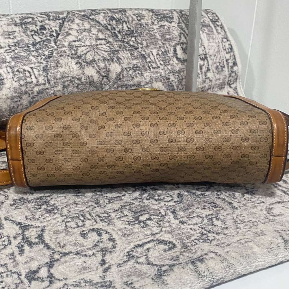 Vintage Gucci Micro GG Supreme Crossbody Bag and Matching Wallet Set - Picture 9 of 14